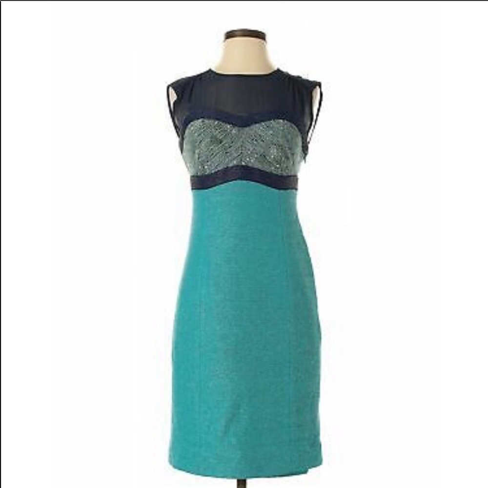 Etcetera Blue Cocktail Dress